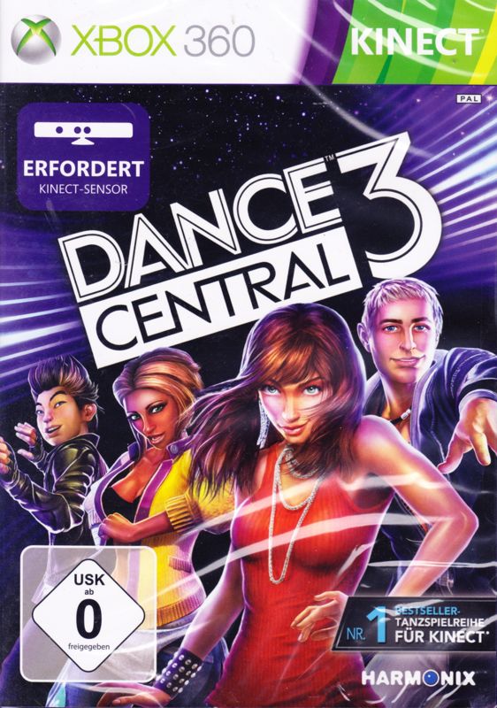 Dance Central 3 box art for Xbox 360